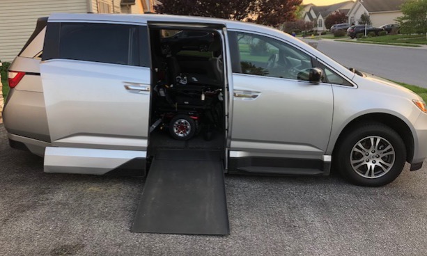 Used 2012 Honda Odyssey EX-L Wheelchair Van