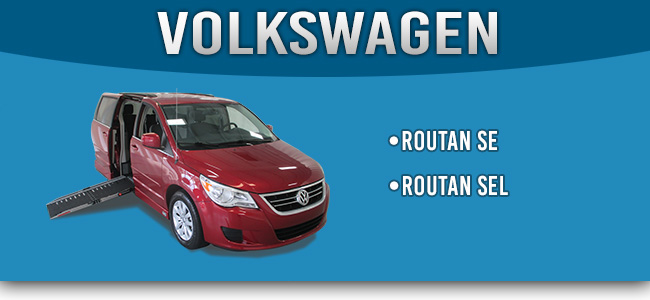 Volkswagen Vans converted to wheelchair vans by AMS Vans