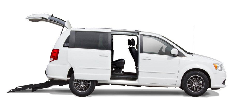 Rear-entry Wheelchair Accessible Vans | AMS Vans