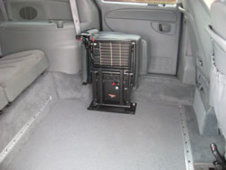 Single Jump Seats for Wheelchair Accessible Conversion Vans