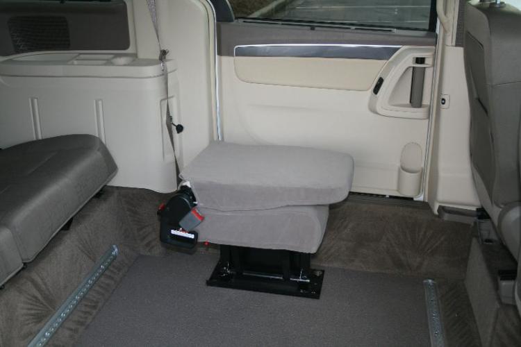 Single Jump Seats for Wheelchair Accessible Conversion Vans