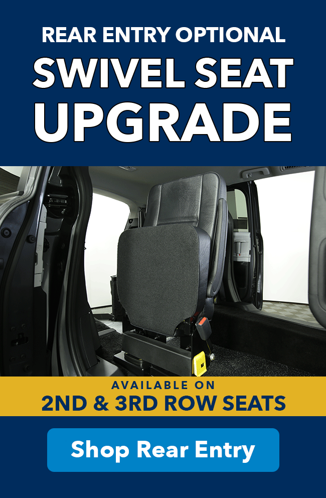 Rear Entry Optional Swivel Seat